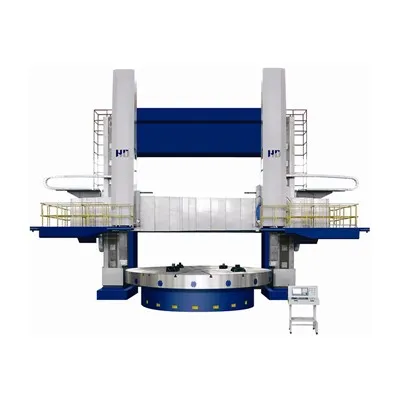 Двуколонен CNC вертикален струг